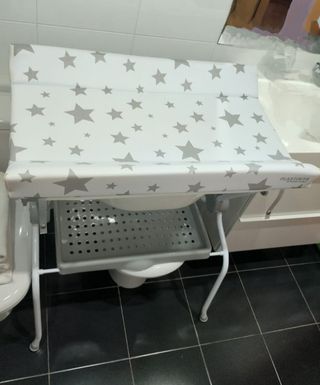 Bañera cambiador bebé