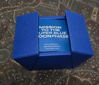 Swatch X Omega Súper Blue Moon Face