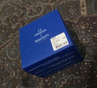 Swatch X Omega Súper Blue Moon Face