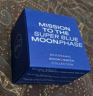 Swatch X Omega Súper Blue Moon Face
