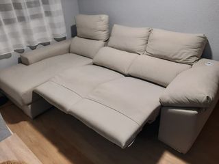 Sofá chaise longue eléctrico