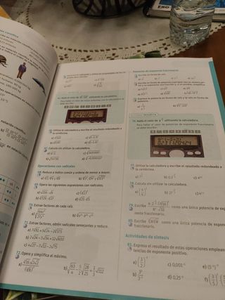 Libro texto matemáticas académica 3ESO