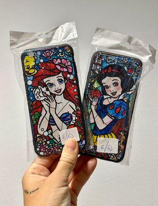 2 Fundas iPhone 6/6s > Ariel & Blancanieves
