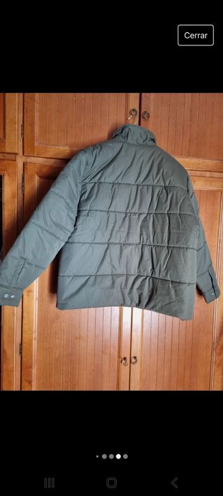 Vans Chaqueta hombre verde caqui talla M