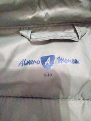 Chaleco Álvaro Moreno .Niño talla 9 10