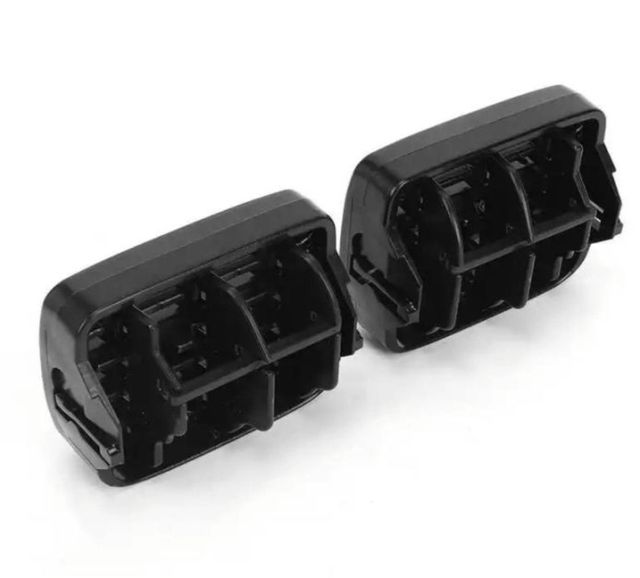 Par Grelhas Centrais Renault Clio Preto