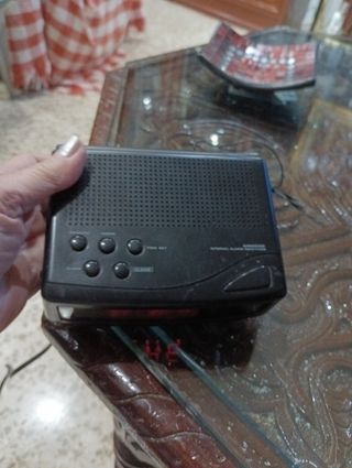 Antigüedades Radio despertador