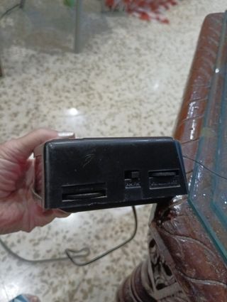 Antigüedades Radio despertador