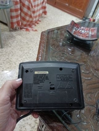 Antigüedades Radio despertador