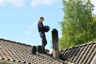 Instalamos su estufa de leña. Trabajo profesional