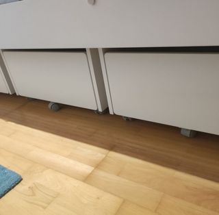 3 unidades Cajón bajo cama Ikea SLÄKT