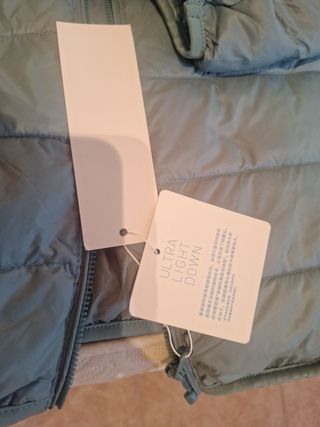 Cazadora ligera verde agua NUEVA