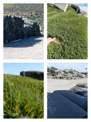 Césped artificial reciclado ♻️