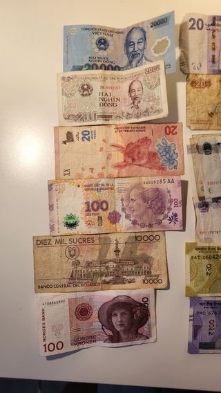 Billetes del mundo