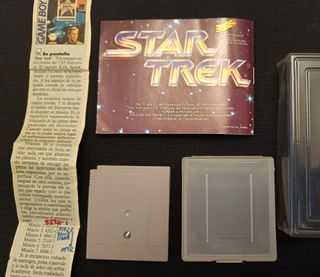 Videojuego Game Boy. Star Trek. PAL ESP.