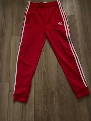 chandal adidas rojo