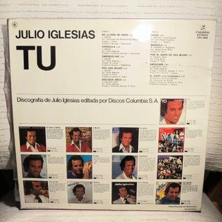 JULIO IGLESIAS TU VINILO LP COMPILATION COLUMBIA