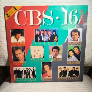 CBS 16 EXITOS VINILO LP X2 COMPILATION ESPAÑA 1987