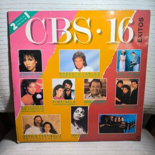 CBS 16 EXITOS VINILO LP X2 COMPILATION ESPAÑA 1987
