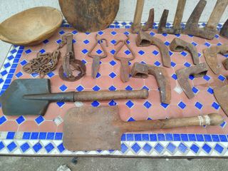 Hachas i heramienta antigua