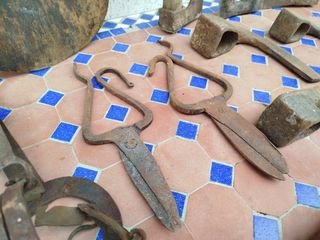 Hachas i heramienta antigua