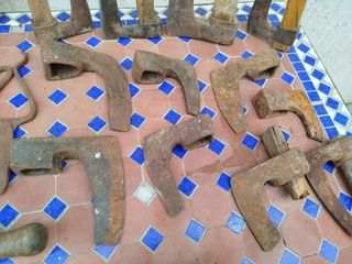 Hachas i heramienta antigua