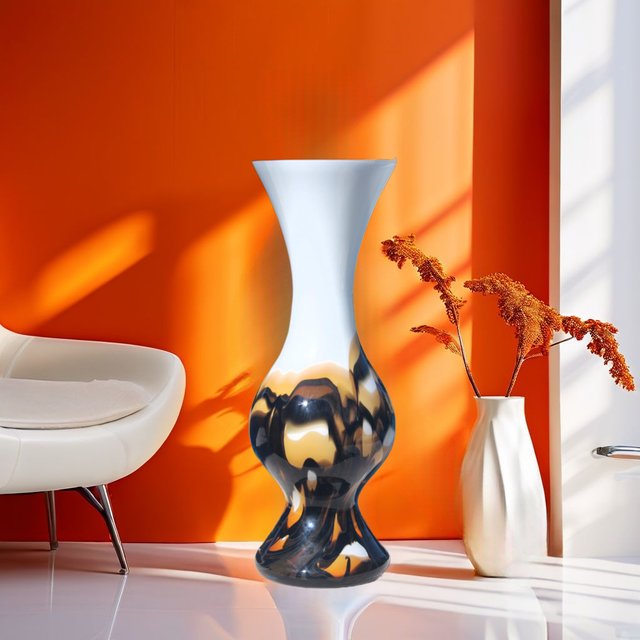 Jarrón de diseño "Opaline Florence Design"