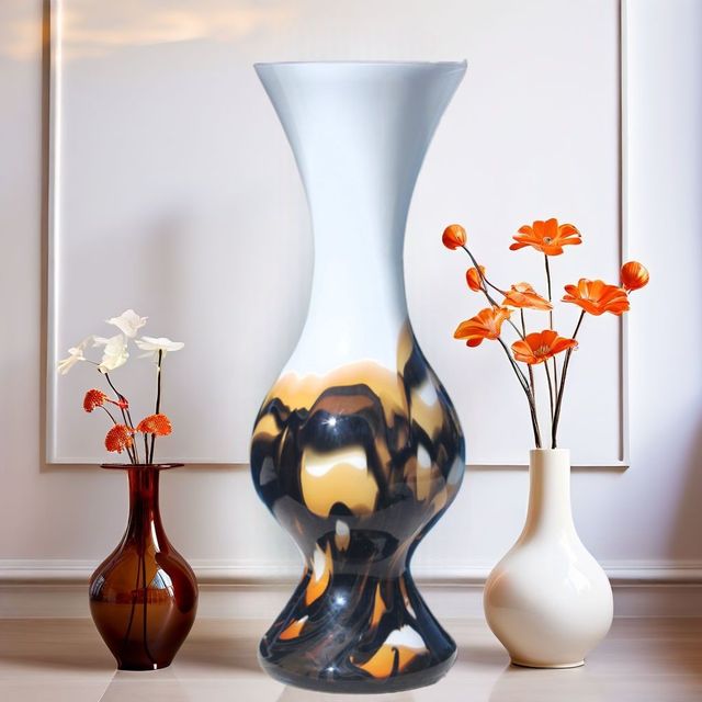 Jarrón de diseño "Opaline Florence Design"