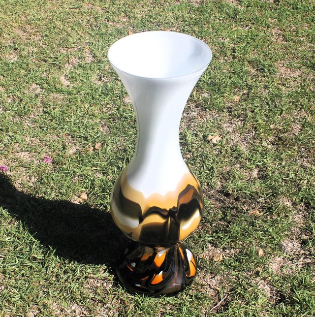 Jarrón de diseño "Opaline Florence Design"