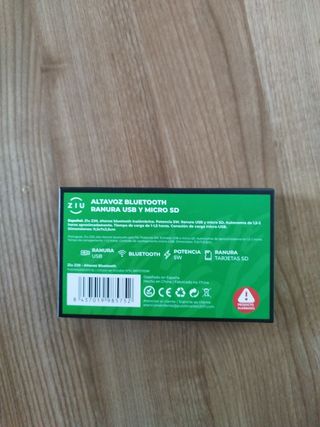 Altavoz Bluetooth Portátil