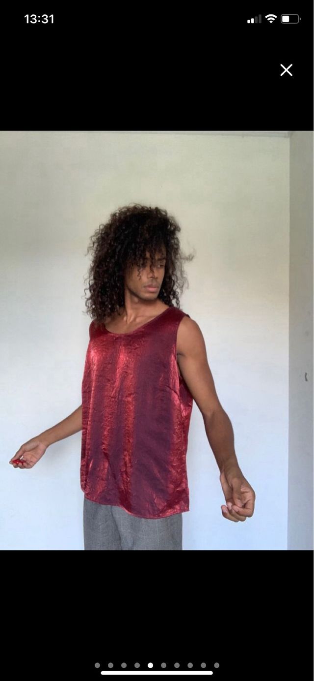 Top noche talla grande