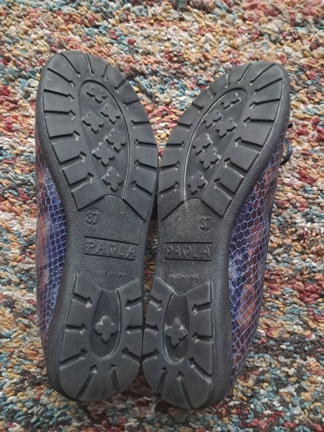 Zapatos piel niña n.37