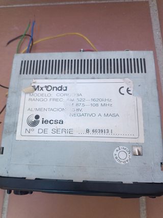 Radio cassette MX Onda