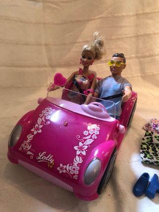 Macchina+ personaggi barbie