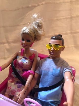 Macchina+ personaggi barbie