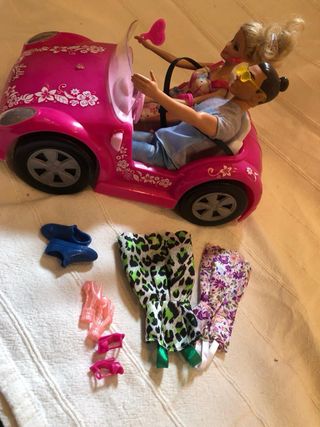 Macchina+ personaggi barbie