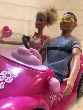 Macchina+ personaggi barbie