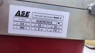 3 Interruptores Seccionadores Conectados ASE C-2