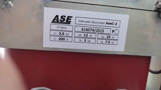 3 Interruptores Seccionadores Conectados ASE C-2