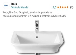 Lavabo The Gap Roca