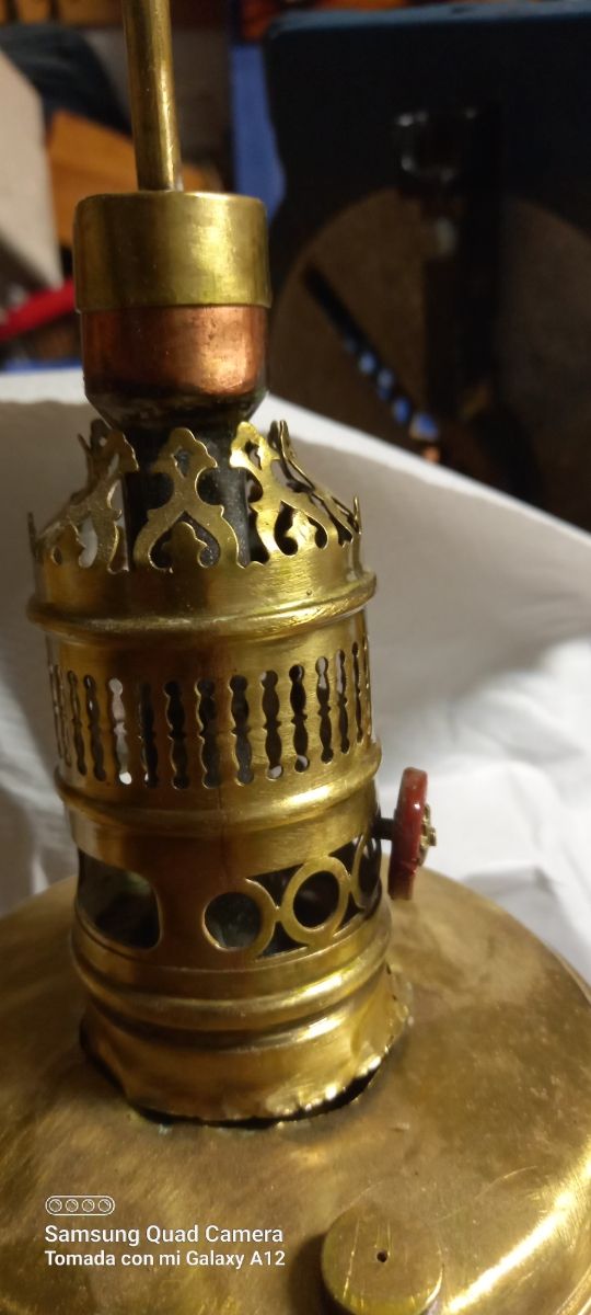AntiguA Lámpara de aceite