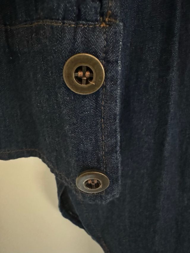 Camisa larga vaquera