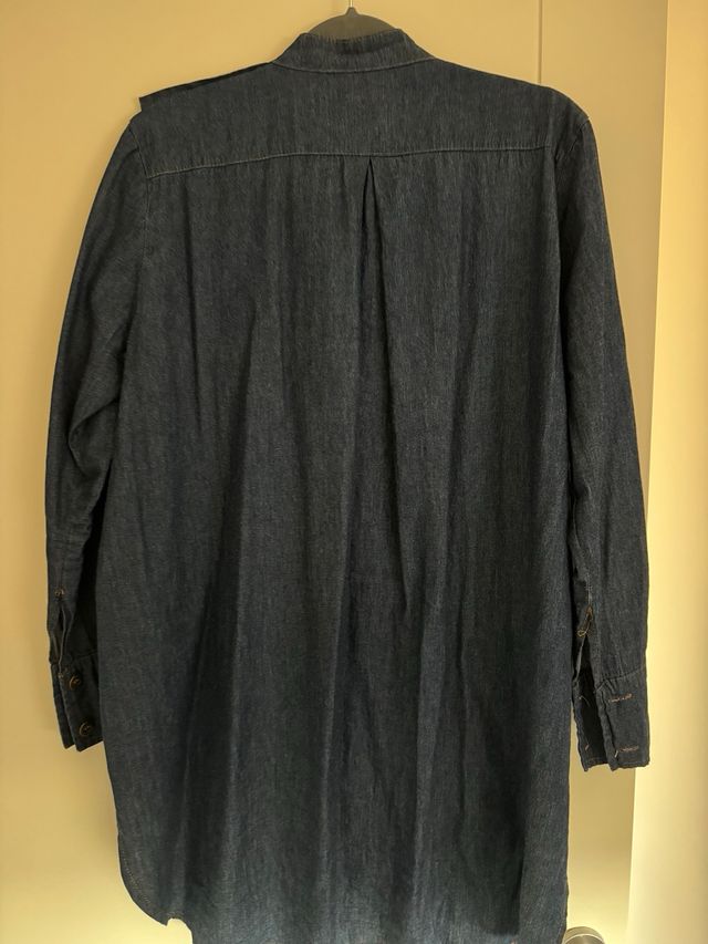 Camisa larga vaquera