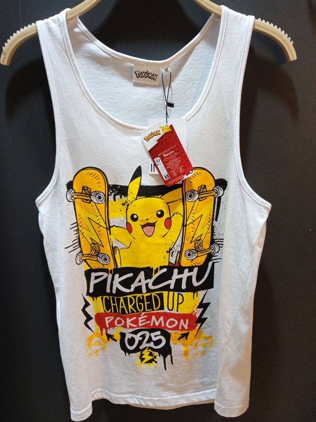 Camiseta tirantes Pikachu