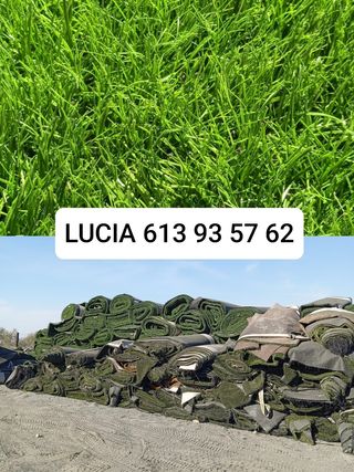 ♻️ Césped artificial reciclado♻️