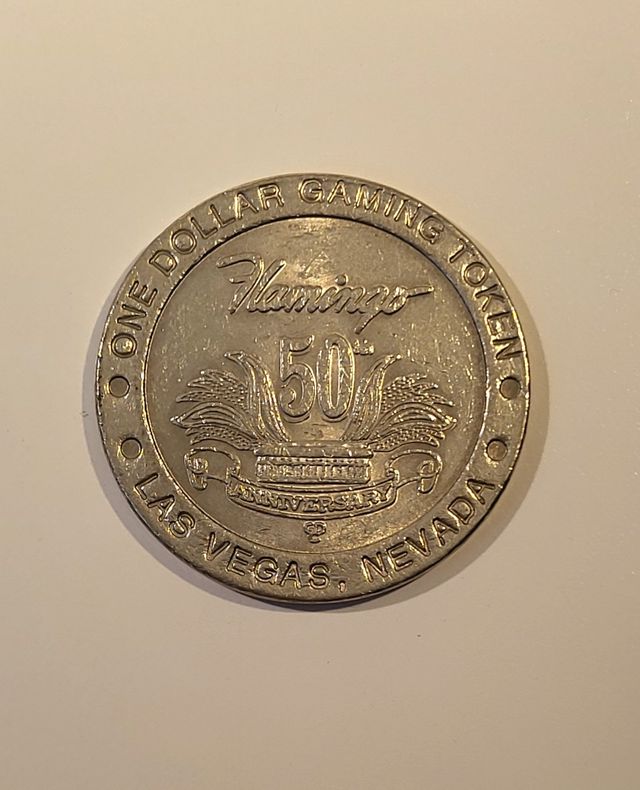 Ficha Casino 1 dólar Las Vegas