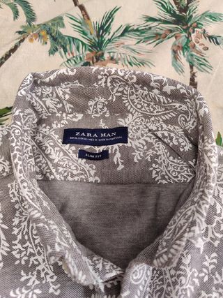 Camisa hombre Zara Man talla XL