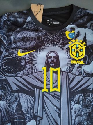 camiseta de fútbol brasil neymar