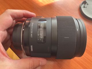 Sigma 35 mm F 1.4 DG. Nikon