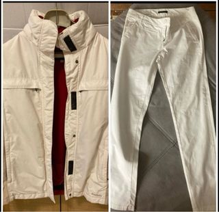 Giacca invicta felpata pantaloni sisley